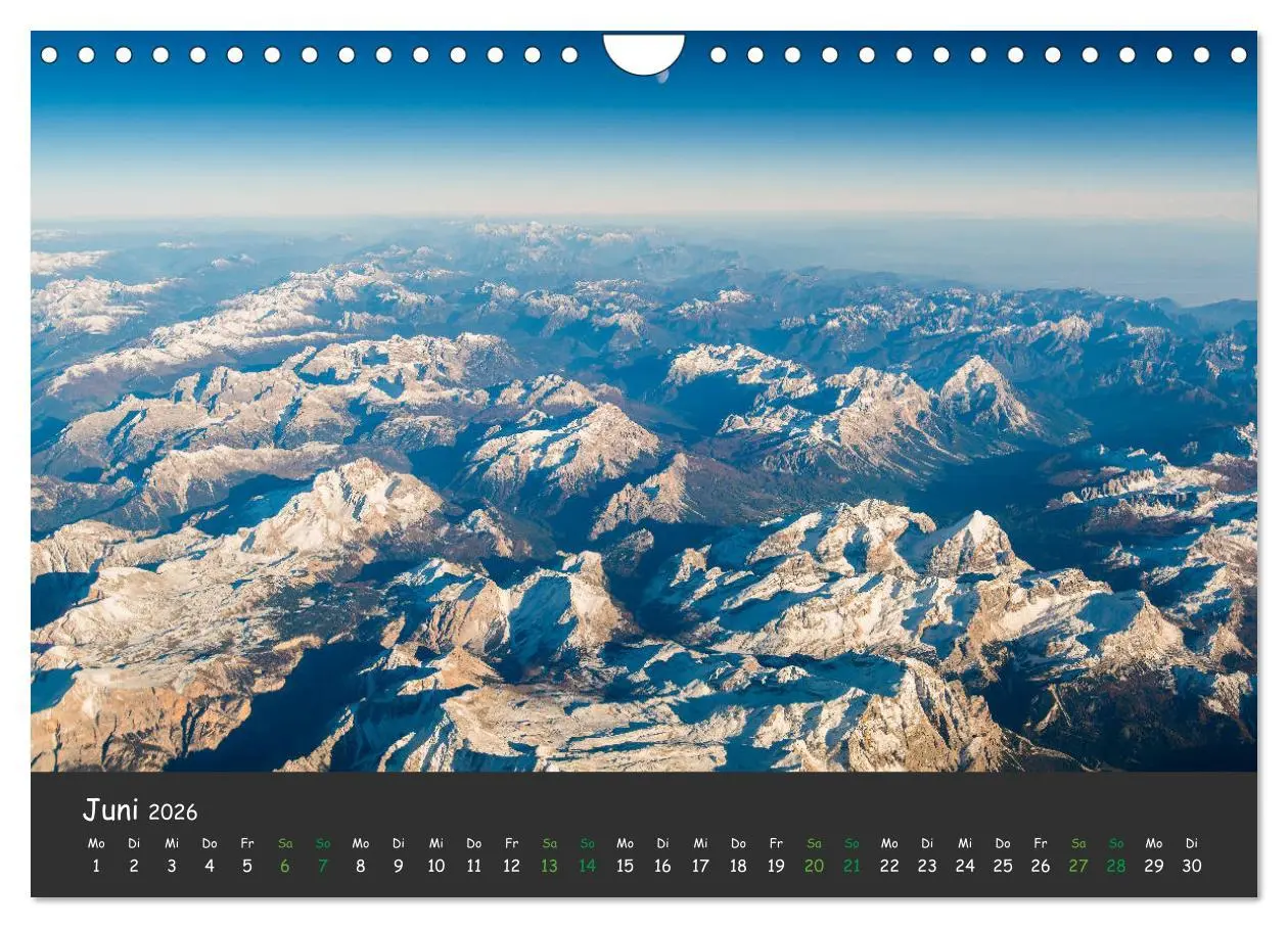 Bild: 9783457812396 | Pilot's-eye view - Die Welt von oben (Wandkalender 2026 DIN A4...
