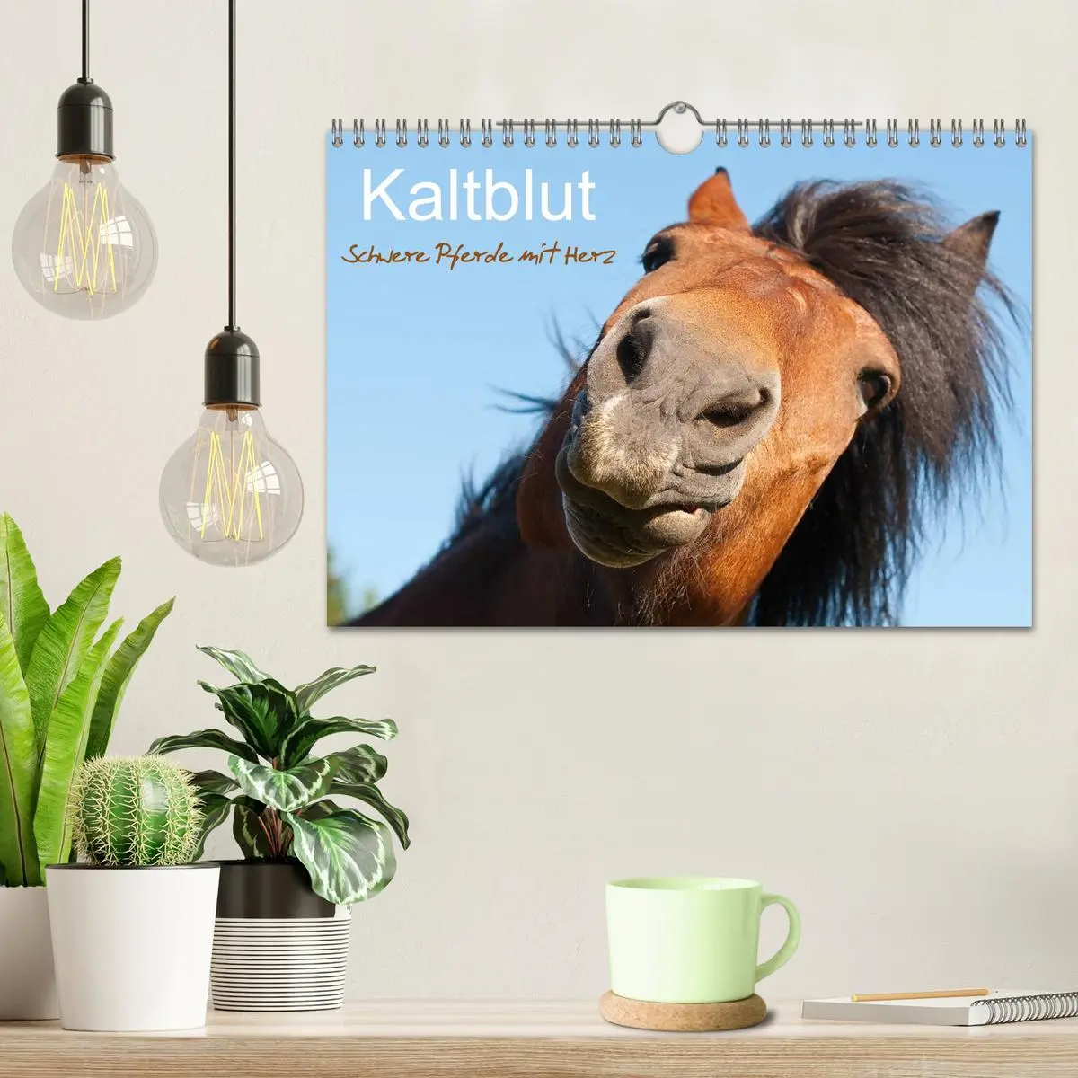 Bild: 9783457982396 | Kaltblut - schwere Pferde mit Herz (Wandkalender 2026 DIN A4 quer),...
