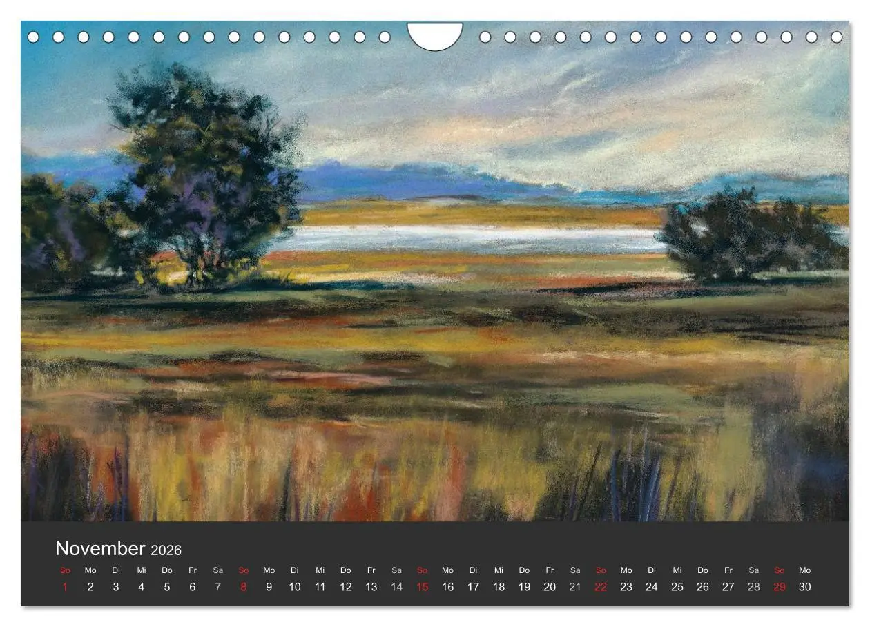 Bild: 9783516072396 | Landschaftspastelle (Wandkalender 2026 DIN A4 quer), CALVENDO...