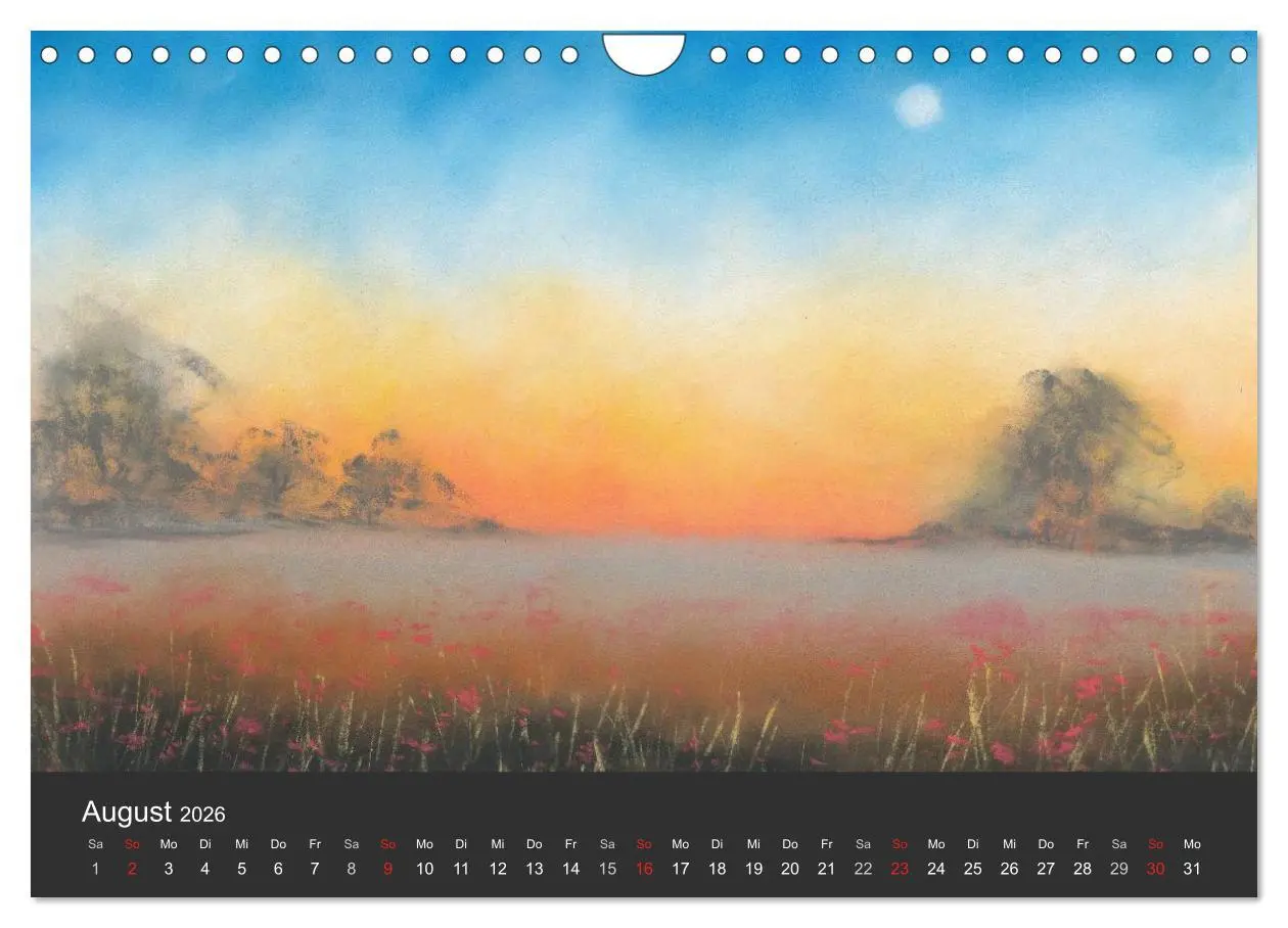 Bild: 9783516072396 | Landschaftspastelle (Wandkalender 2026 DIN A4 quer), CALVENDO...