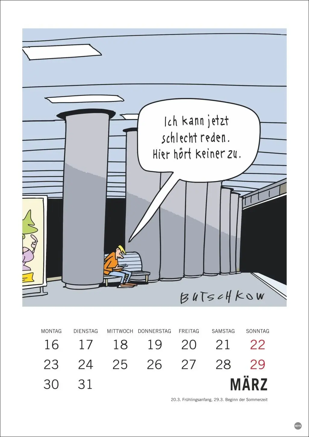 Bild: 9783756412396 | Peter Butschkow: Cartoon-Kracher Halbmonatskalender 2026 | Butschkow
