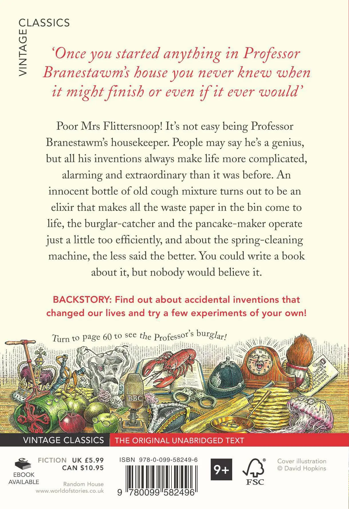 Rückseite: 9780099582496 | The Incredible Adventures of Professor Branestawm | Norman Hunter