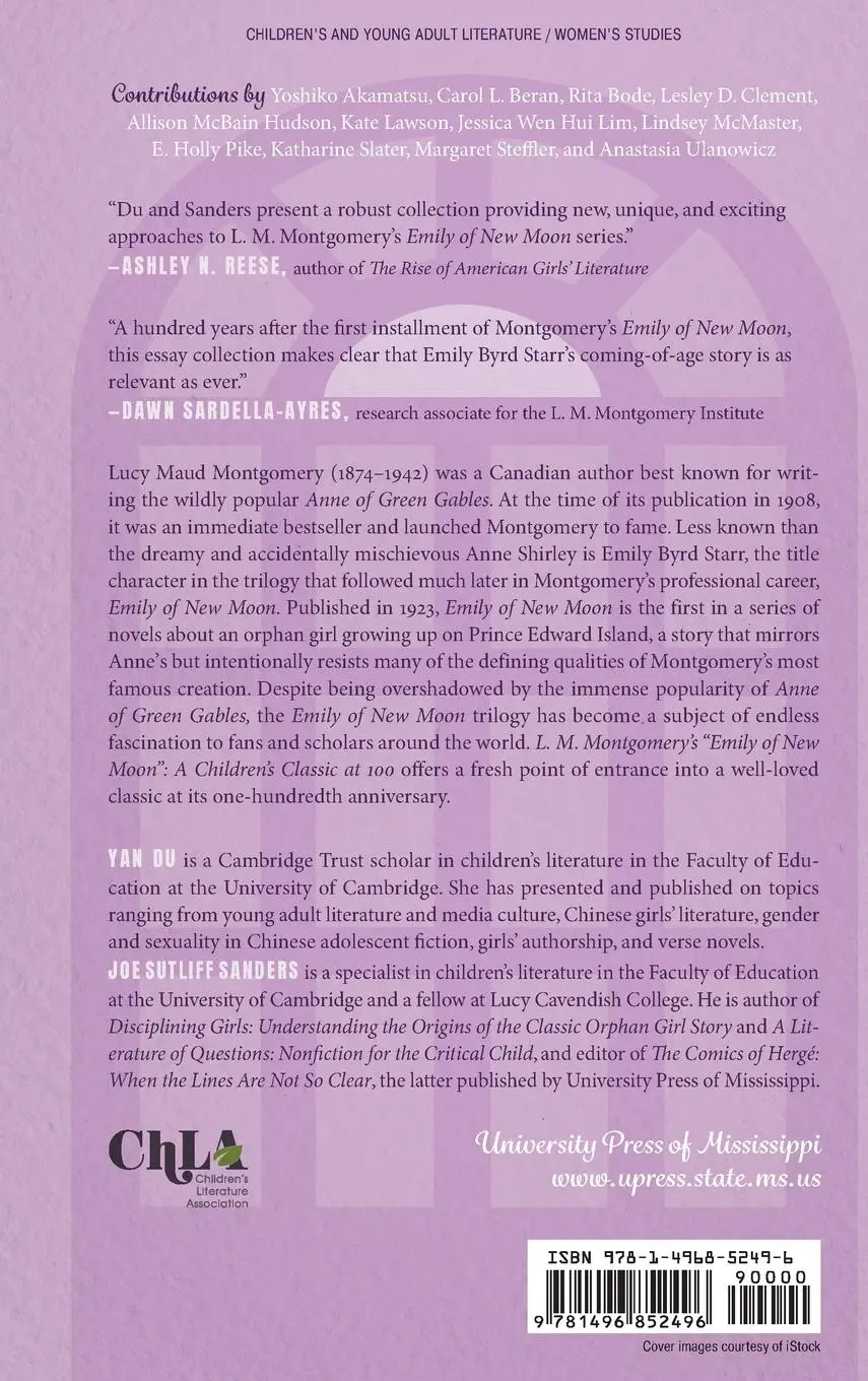 Rückseite: 9781496852496 | L. M. Montgomery's Emily of New Moon | Yan Du | Buch | Englisch | 2024