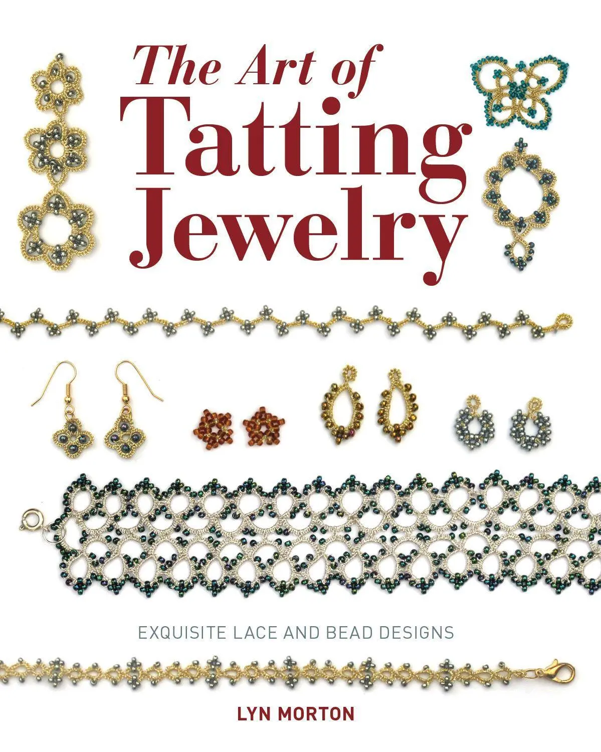 Cover: 9781784942496 | The Art of Tatting Jewelry | Exquisite Lace and Bead Designs | Morton