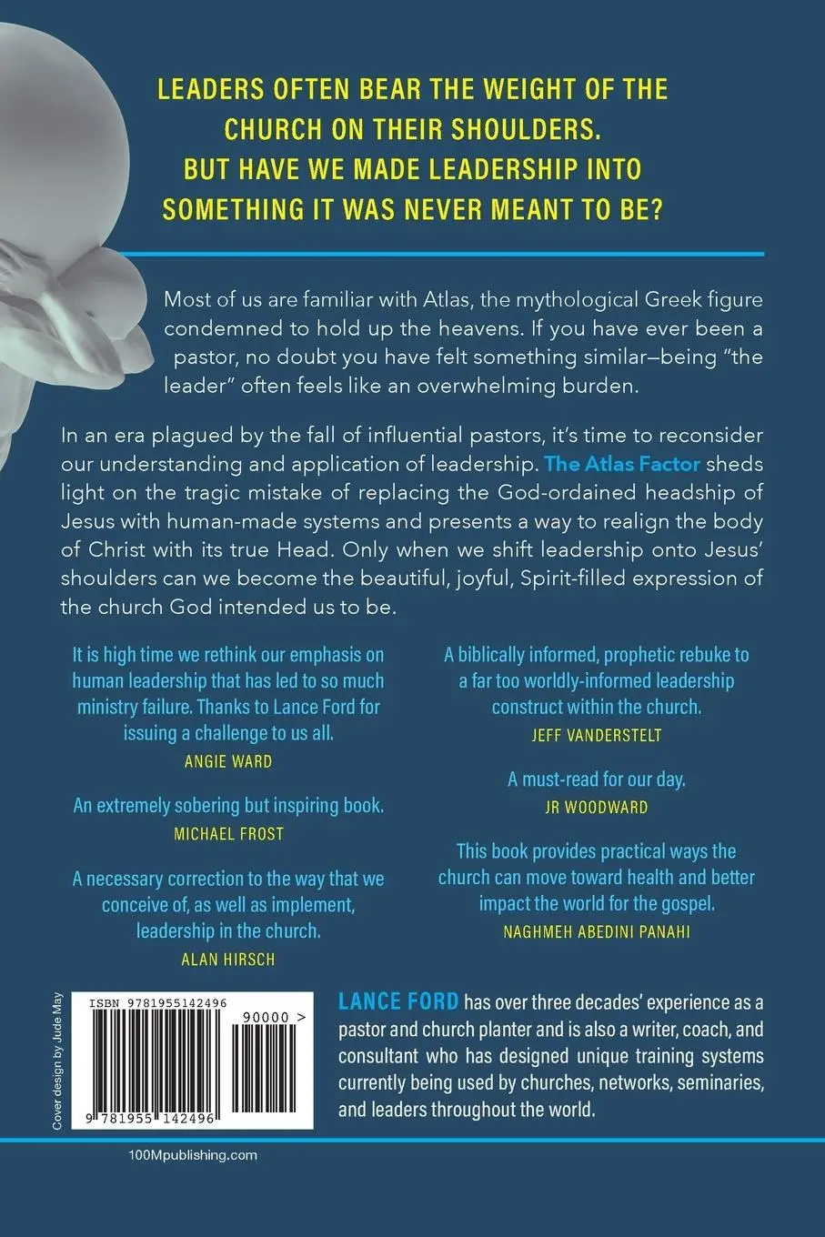 Rückseite: 9781955142496 | The Atlas Factor | Shifting Leadership Onto the Shoulders of Jesus