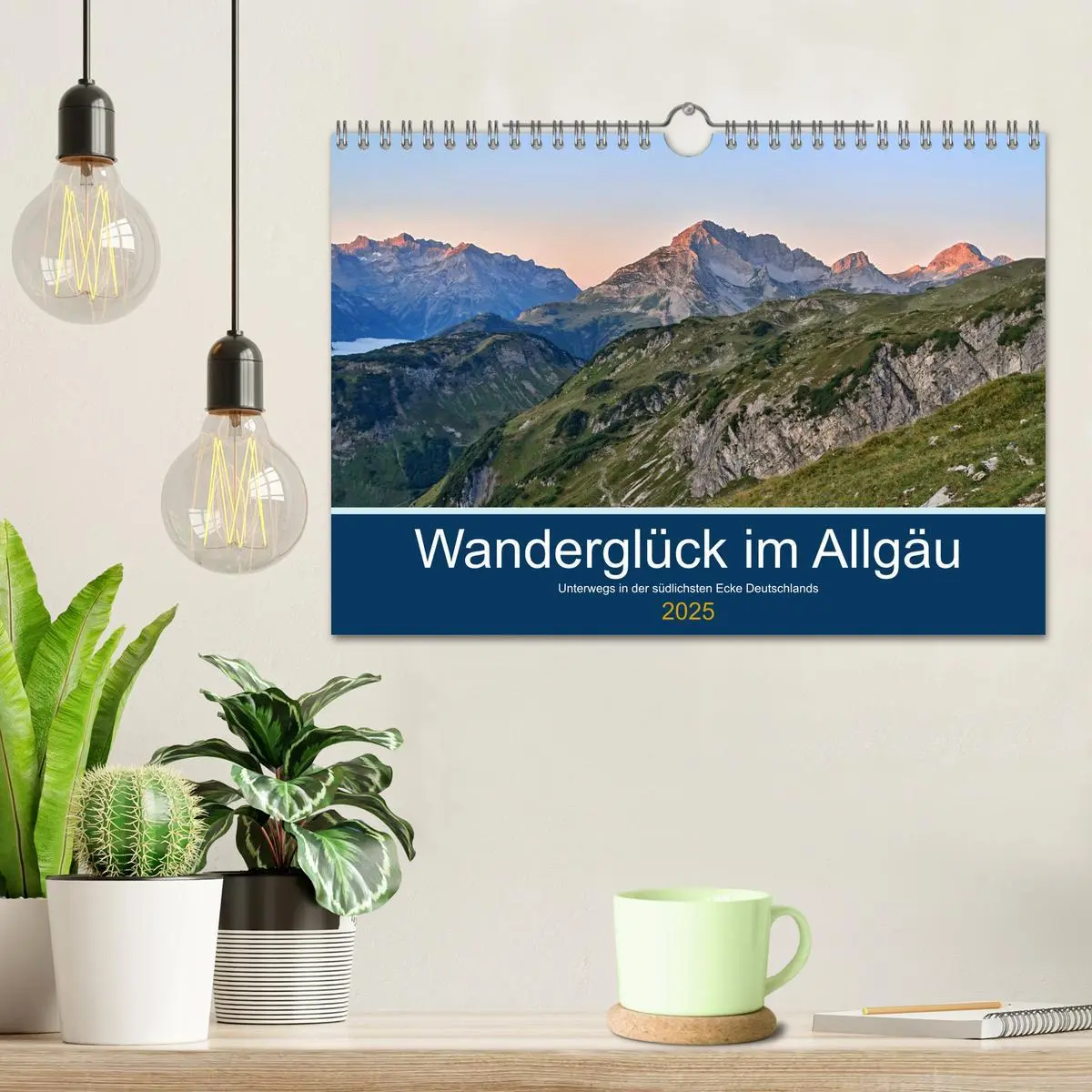 Bild: 9783435192496 | Wanderglück im Allgäu (Wandkalender 2025 DIN A4 quer), CALVENDO...