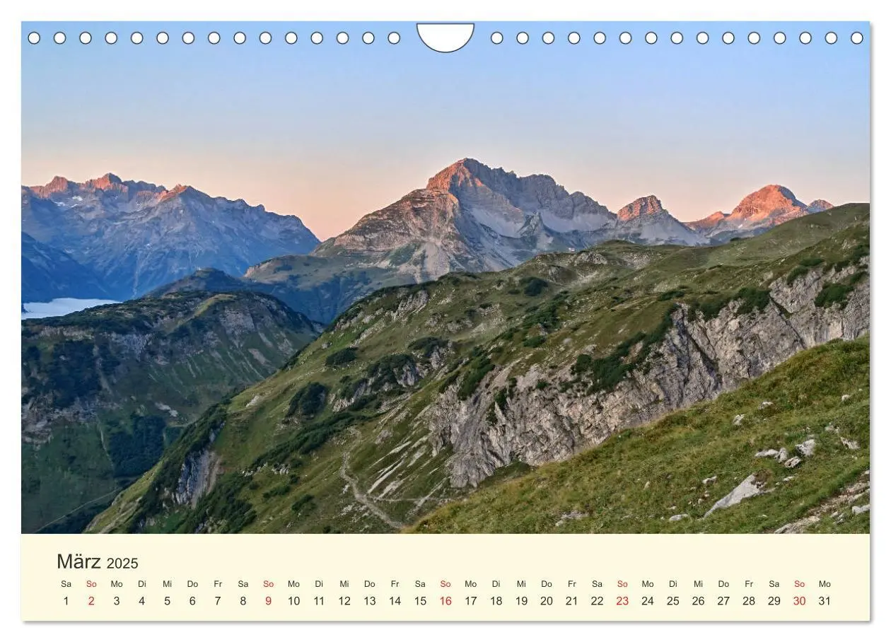 Bild: 9783435192496 | Wanderglück im Allgäu (Wandkalender 2025 DIN A4 quer), CALVENDO...