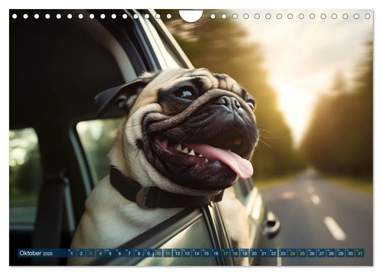 Bild: 9783457352496 | Lustige Mops-Hunde: Die charmanten Meister von Chaos und Unfug...
