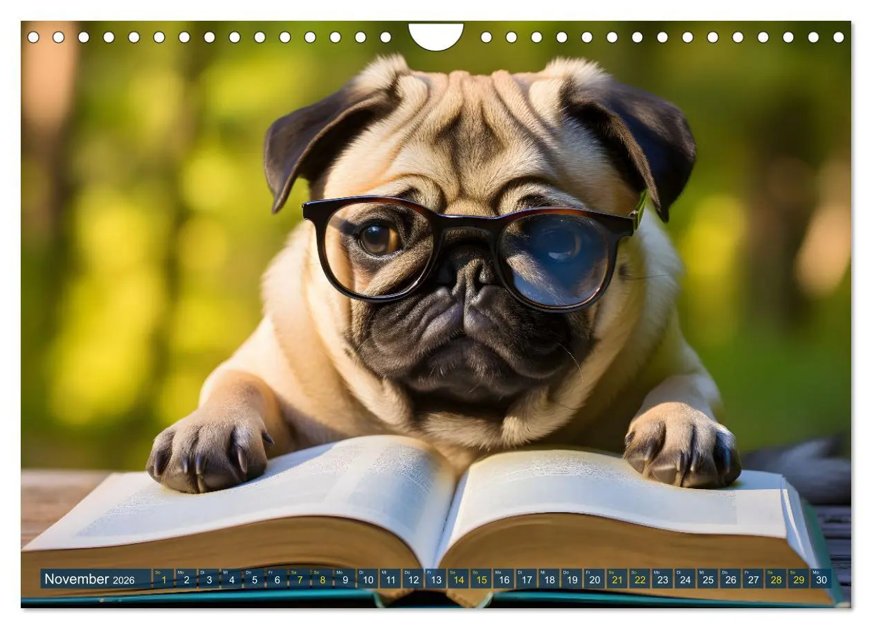 Bild: 9783457352496 | Lustige Mops-Hunde: Die charmanten Meister von Chaos und Unfug...