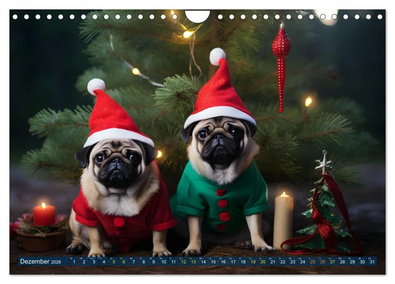 Bild: 9783457352496 | Lustige Mops-Hunde: Die charmanten Meister von Chaos und Unfug...