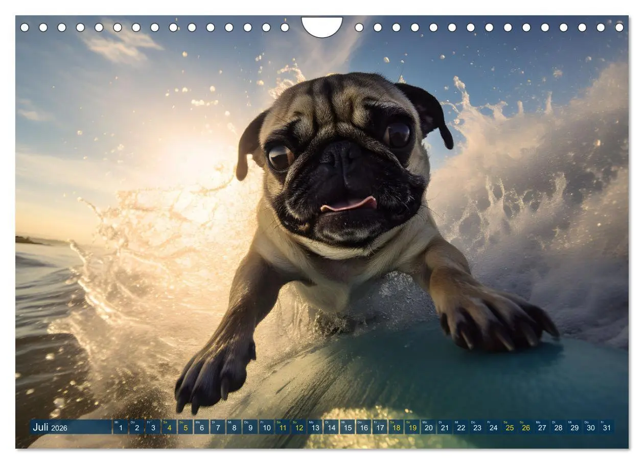 Bild: 9783457352496 | Lustige Mops-Hunde: Die charmanten Meister von Chaos und Unfug...
