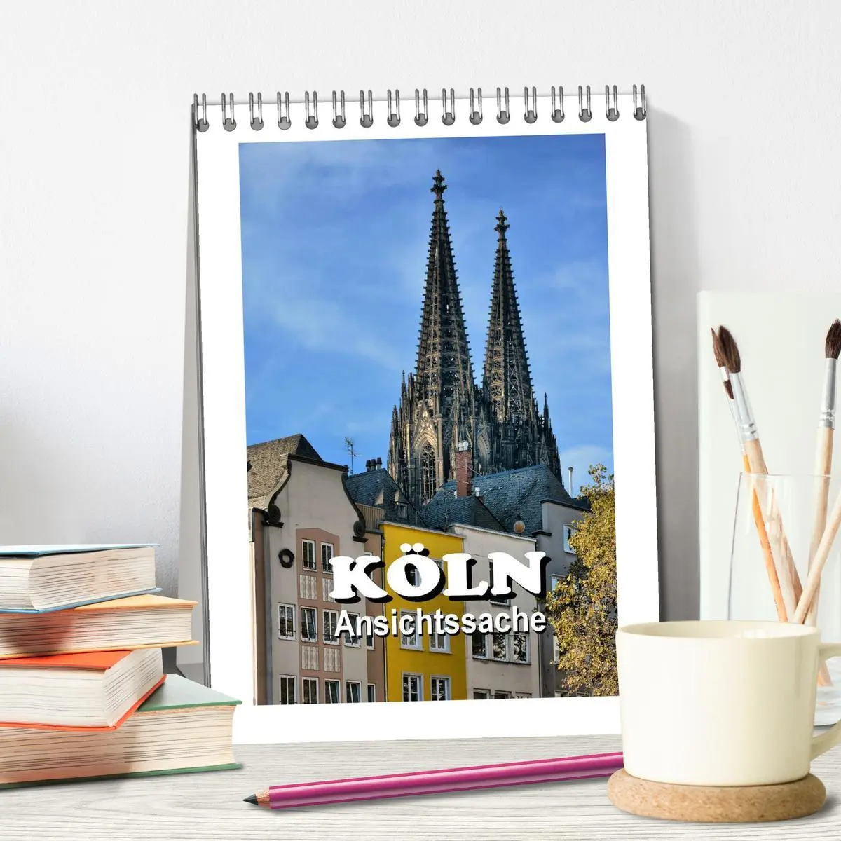 Bild: 9783516442496 | Köln - Ansichtssache (Tischkalender 2026 DIN A5 hoch), CALVENDO...