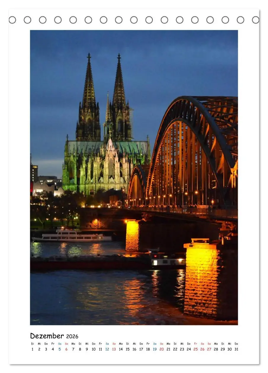 Bild: 9783516442496 | Köln - Ansichtssache (Tischkalender 2026 DIN A5 hoch), CALVENDO...