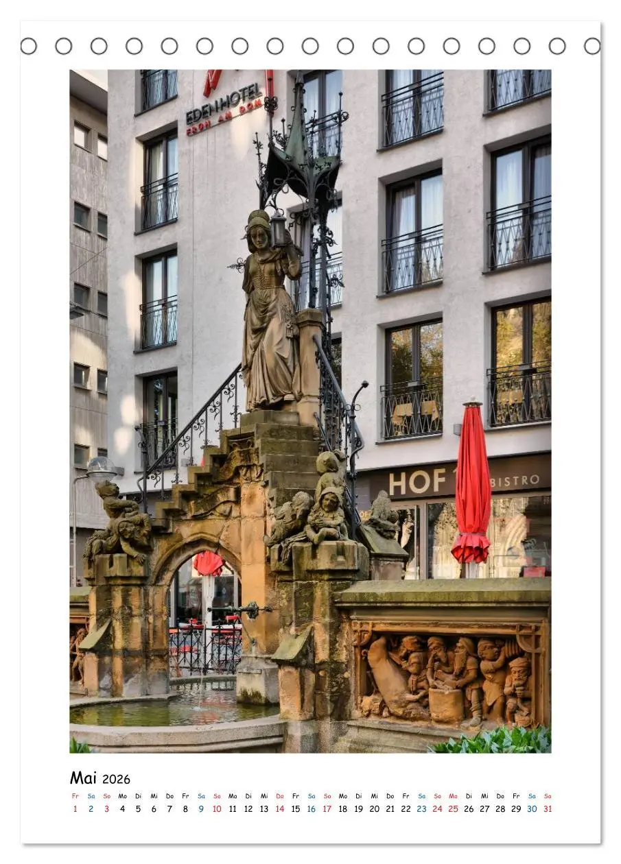 Bild: 9783516442496 | Köln - Ansichtssache (Tischkalender 2026 DIN A5 hoch), CALVENDO...