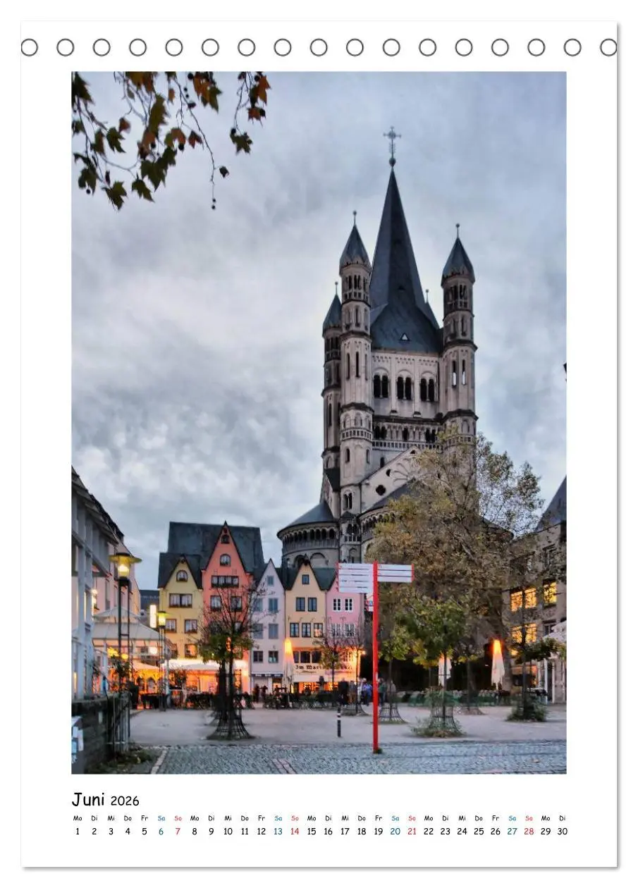Bild: 9783516442496 | Köln - Ansichtssache (Tischkalender 2026 DIN A5 hoch), CALVENDO...