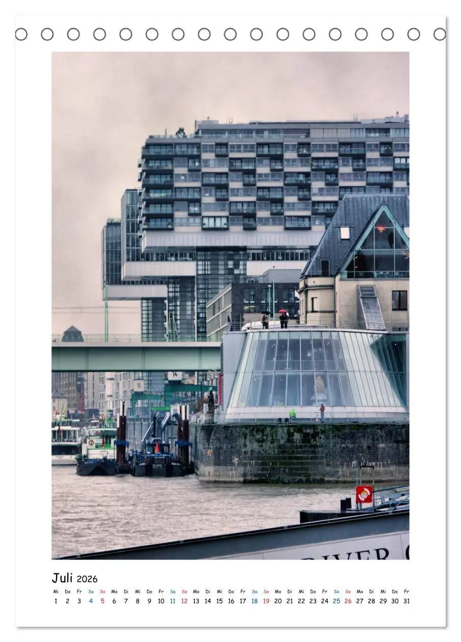 Bild: 9783516442496 | Köln - Ansichtssache (Tischkalender 2026 DIN A5 hoch), CALVENDO...