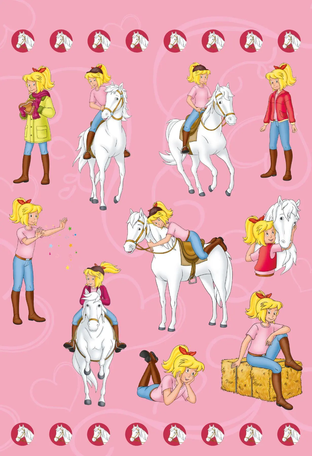 Bild: 9783833242496 | Bibi &amp; Tina: Stickern und Malen mit Bibi und Tina | Panini | Buch
