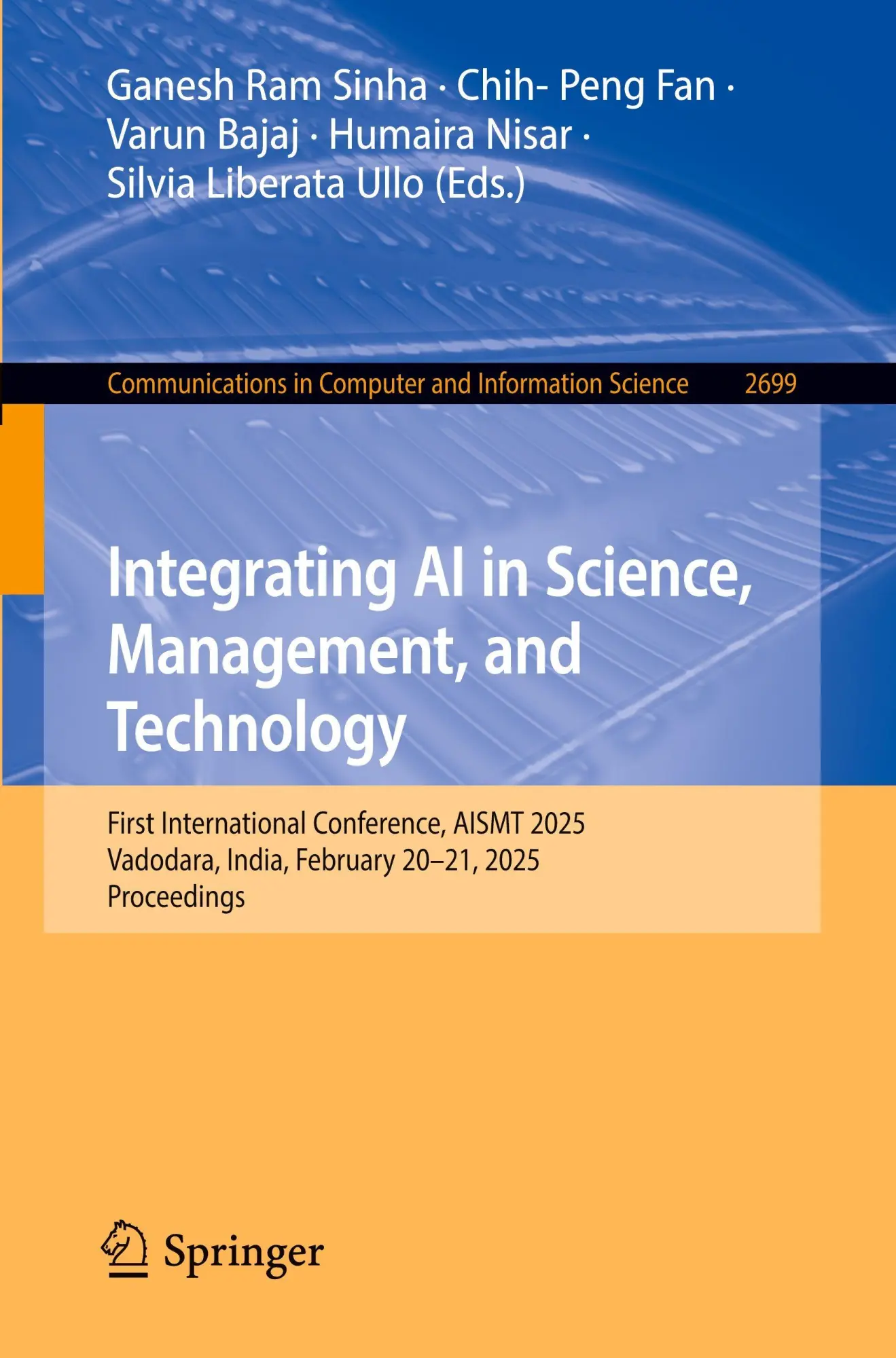 Cover: 9783032082596 | Integrating AI in Science, Management, and Technology | Sinha (u. a.)