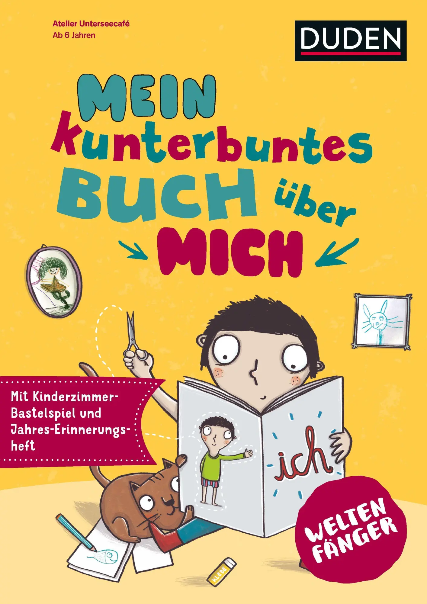 Cover: 9783411702596 | Weltenfänger: Mein kunterbuntes Buch über mich | Friederike Ablang