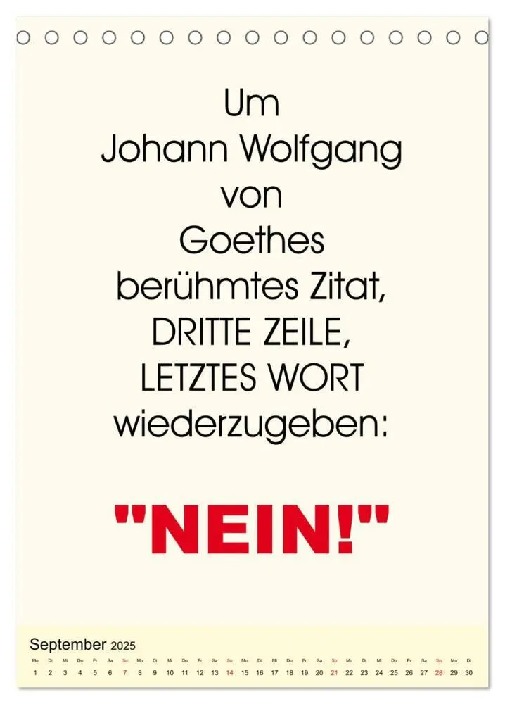 Bild: 9783435942596 | Sprüche-Kalender. Lustiges für die Familie! (Tischkalender 2025 DIN...