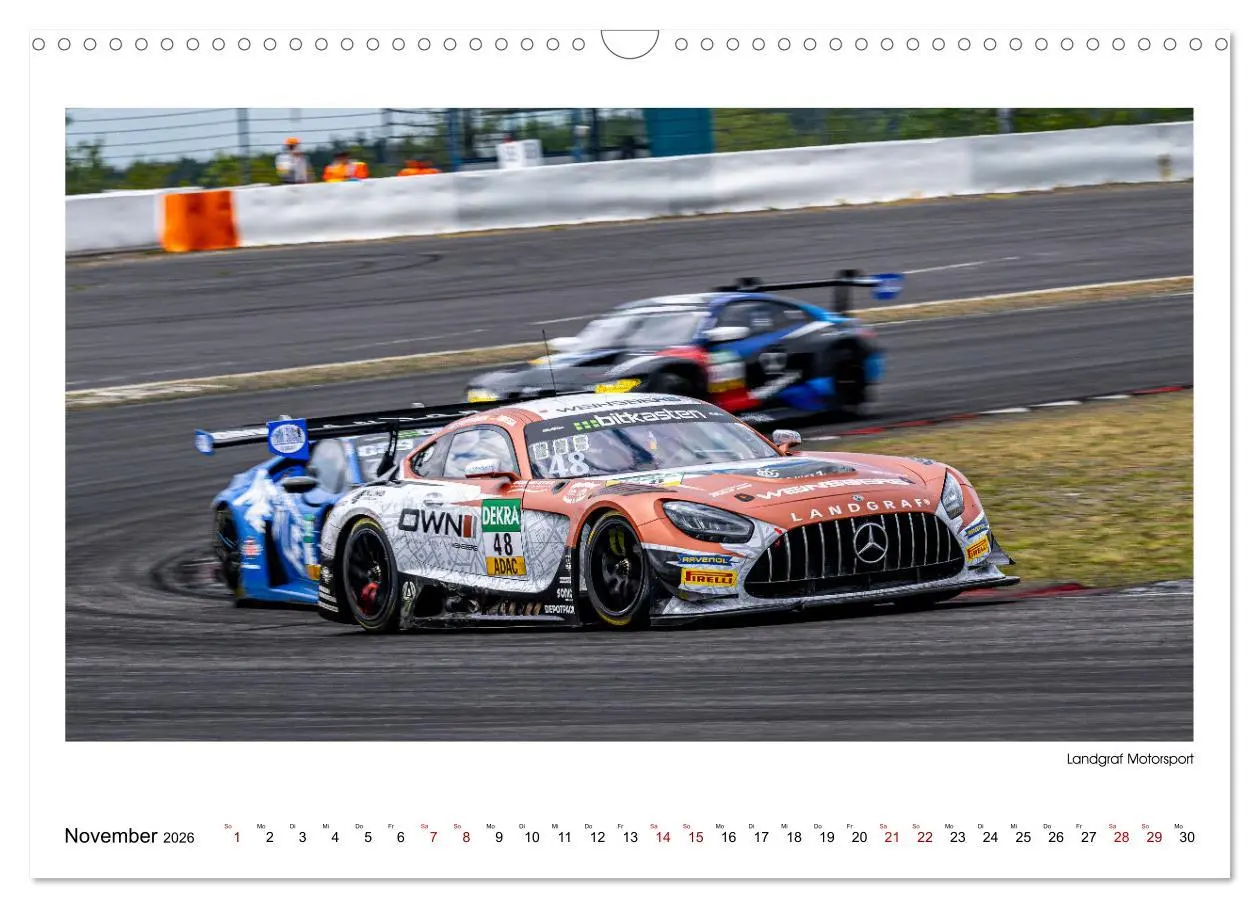 Bild: 9783457272596 | GT Masters am Nürburgring (Wandkalender 2026 DIN A3 quer), CALVENDO...