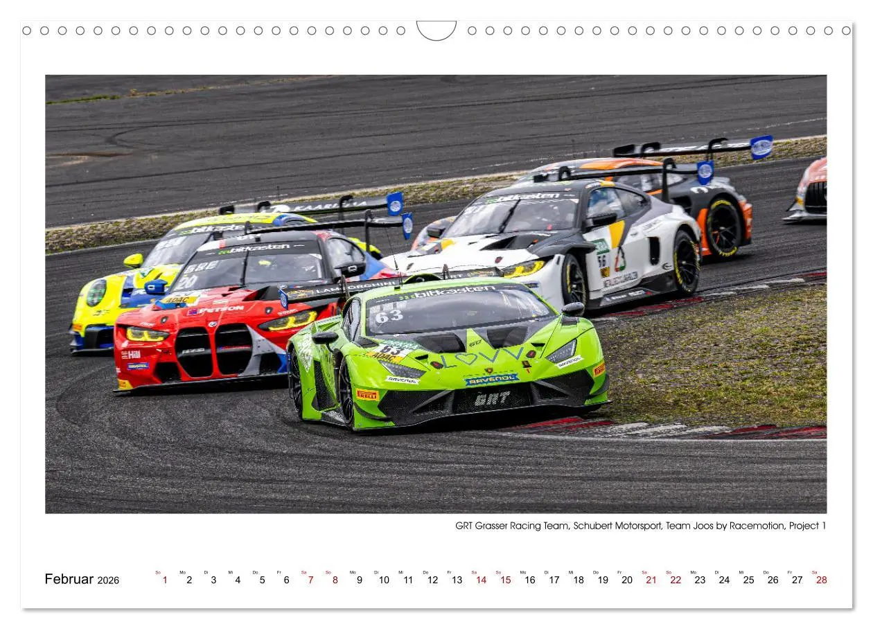 Bild: 9783457272596 | GT Masters am Nürburgring (Wandkalender 2026 DIN A3 quer), CALVENDO...
