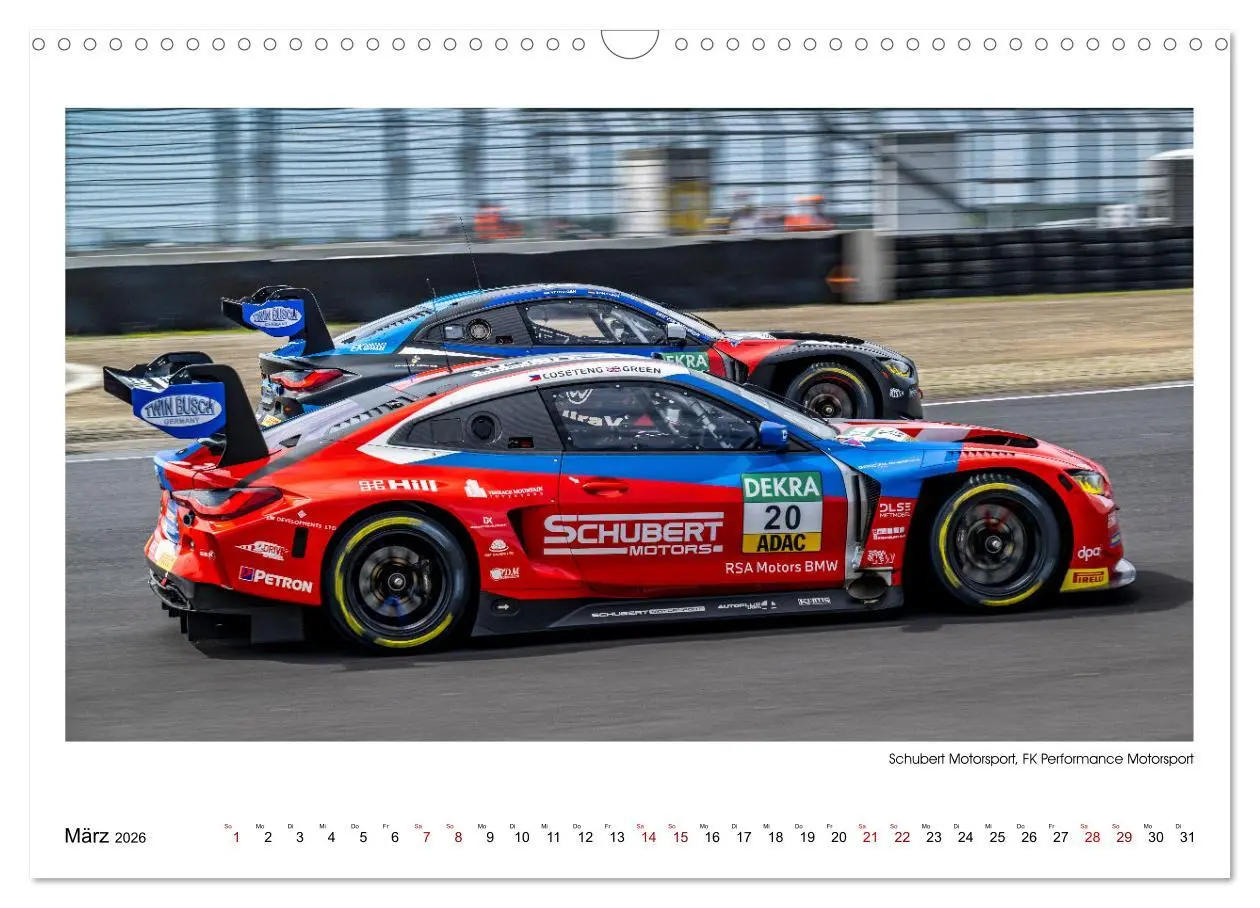 Bild: 9783457272596 | GT Masters am Nürburgring (Wandkalender 2026 DIN A3 quer), CALVENDO...