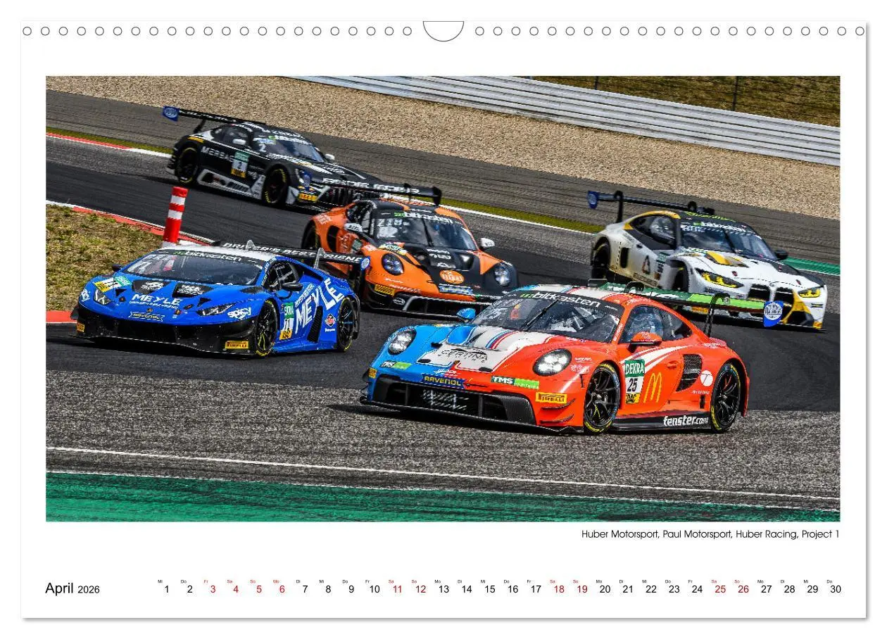 Bild: 9783457272596 | GT Masters am Nürburgring (Wandkalender 2026 DIN A3 quer), CALVENDO...