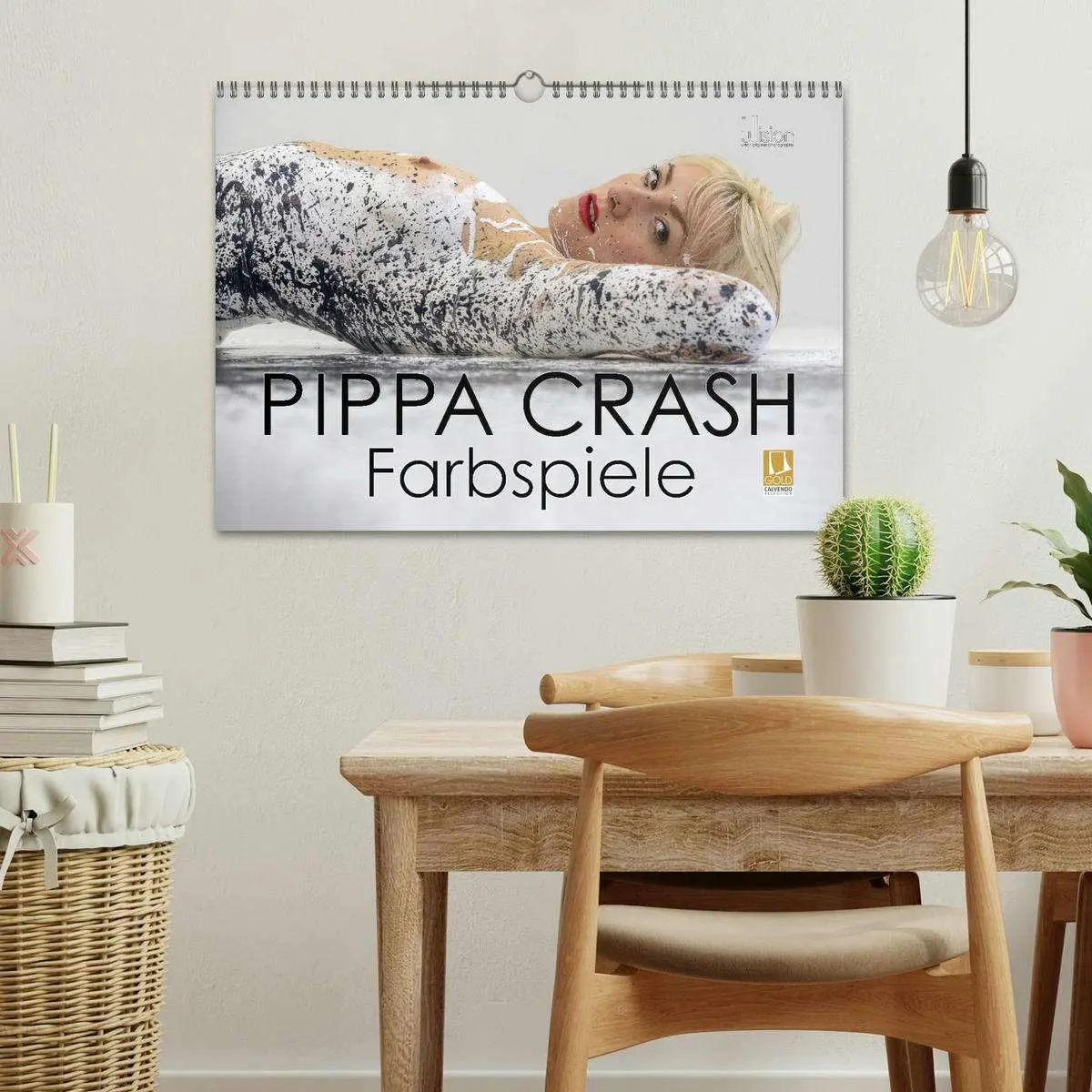 Bild: 9783457582596 | PIPPA CRASH - Farbspiele (Wandkalender 2026 DIN A3 quer), CALVENDO...