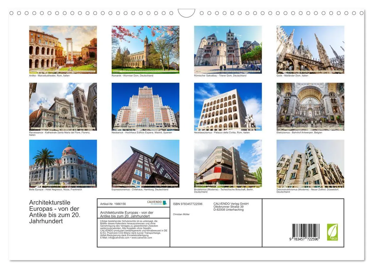 Bild: 9783457722596 | Architekturstile Europas - von der Antike bis zum 20. Jahrhundert...
