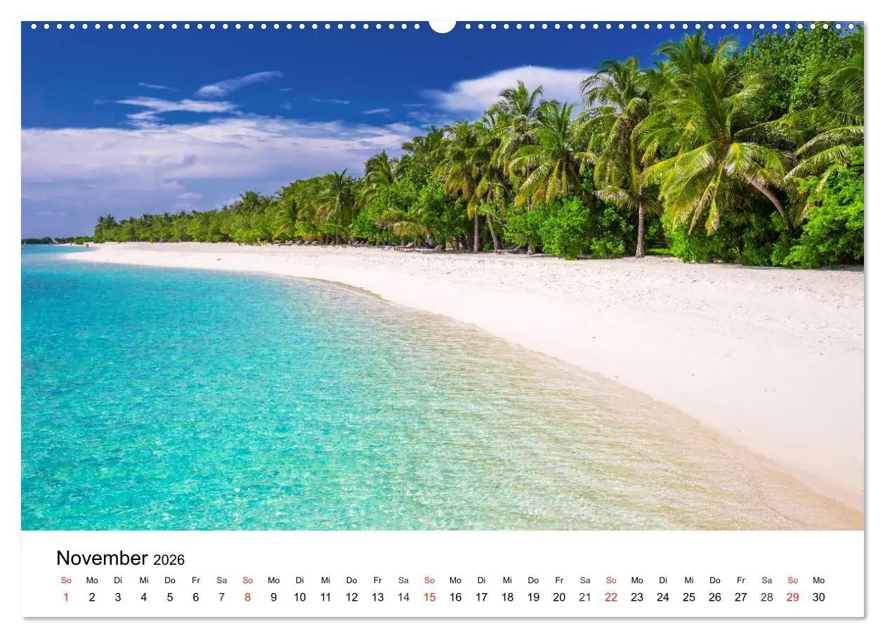 Bild: 9783457962596 | Traumstrände in der Karibik (hochwertiger Premium Wandkalender 2026...