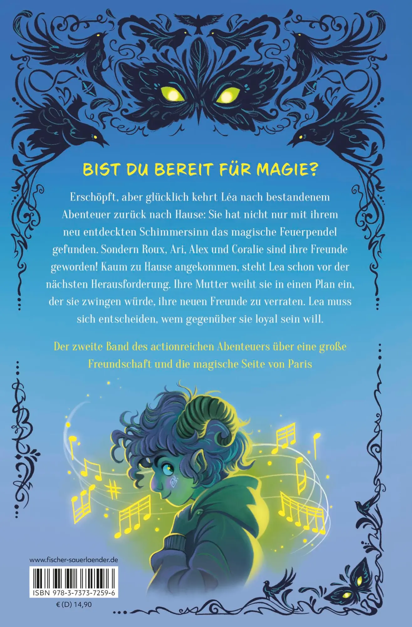 Rückseite: 9783737372596 | Birds of Paris - Der verborgene Turm | Kathrin Tordasi | Buch | 272 S.
