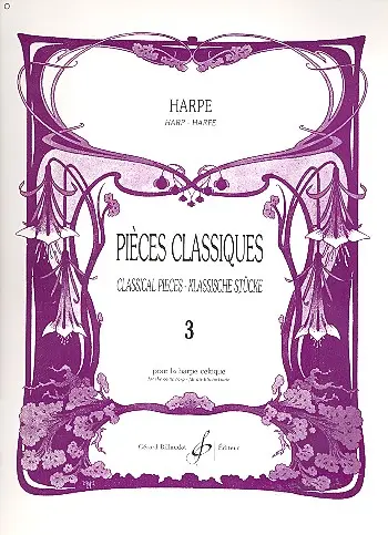 Cover: 9790043022596 | Pièces classiques vol.3 pour la harpe celtique (irische Harfe) | Dentu