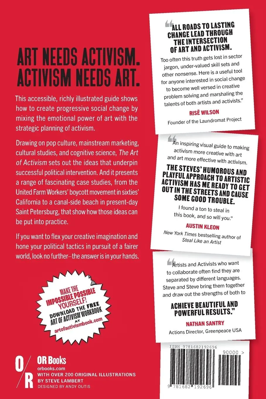 Rückseite: 9781682192696 | The Art of Activism | Stephen Duncombe (u. a.) | Taschenbuch | 2021