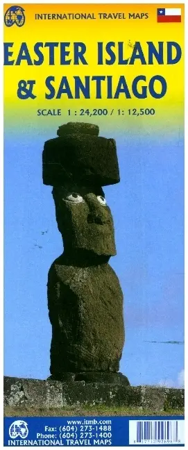 Cover: 9781771292696 | Easter Island / Chile | (Land-)Karte | Englisch | 2023