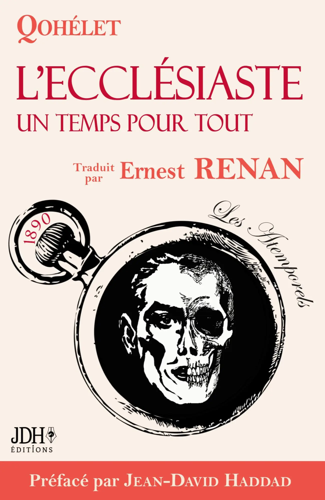 Cover: 9782381272696 | L'Ecclésiaste | Traduction et analyse par Ernest Renan | Qohélet