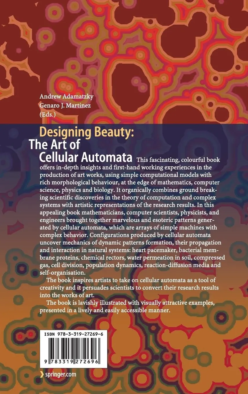 Rückseite: 9783319272696 | Designing Beauty: The Art of Cellular Automata | Martínez (u. a.) | ix