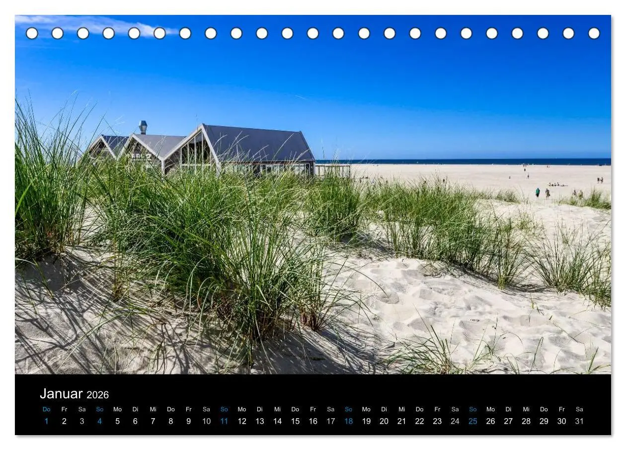 Bild: 9783457952696 | Grüße aus Texel (Tischkalender 2026 DIN A5 quer), CALVENDO...