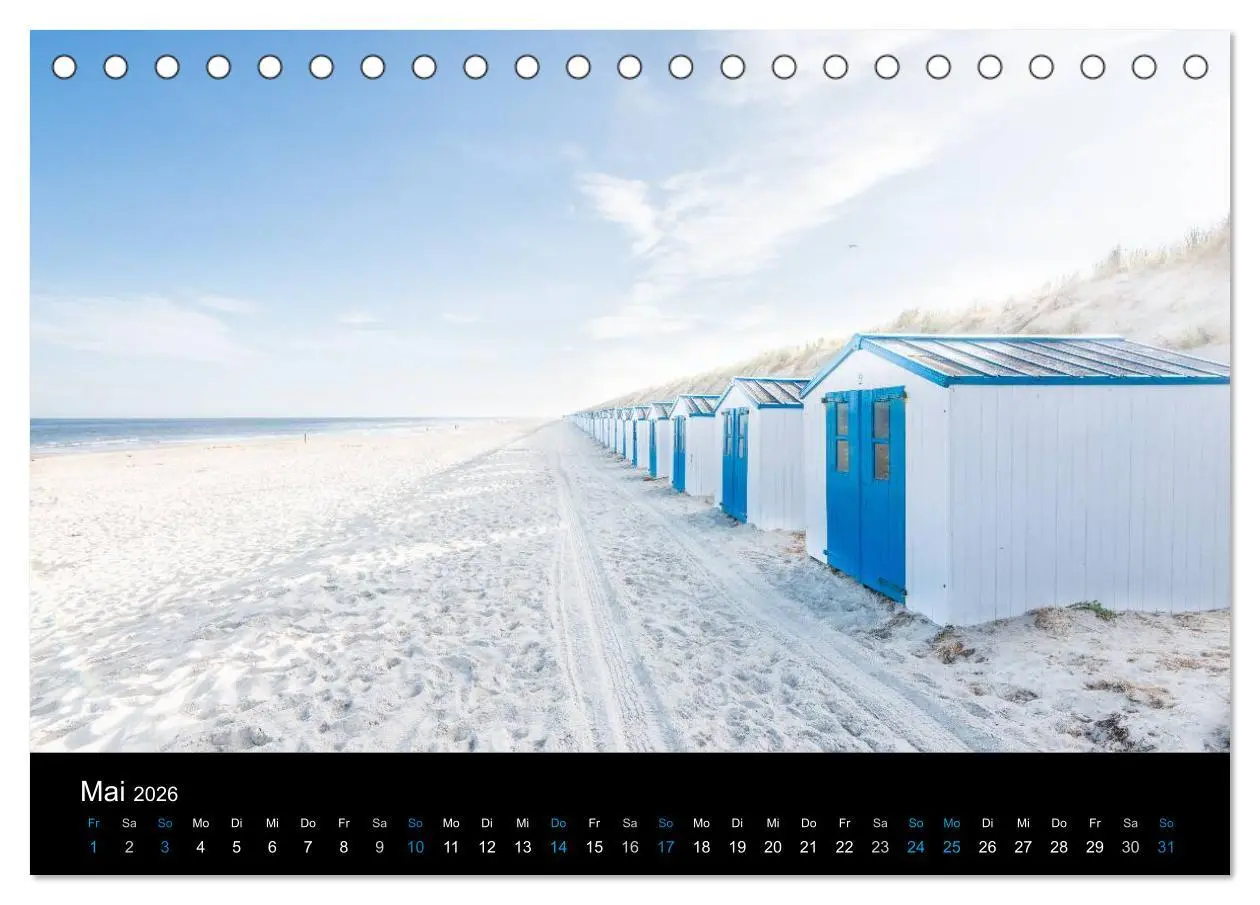 Bild: 9783457952696 | Grüße aus Texel (Tischkalender 2026 DIN A5 quer), CALVENDO...