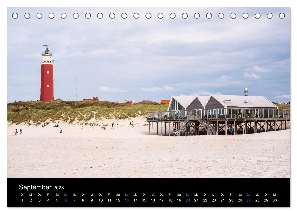 Bild: 9783457952696 | Grüße aus Texel (Tischkalender 2026 DIN A5 quer), CALVENDO...