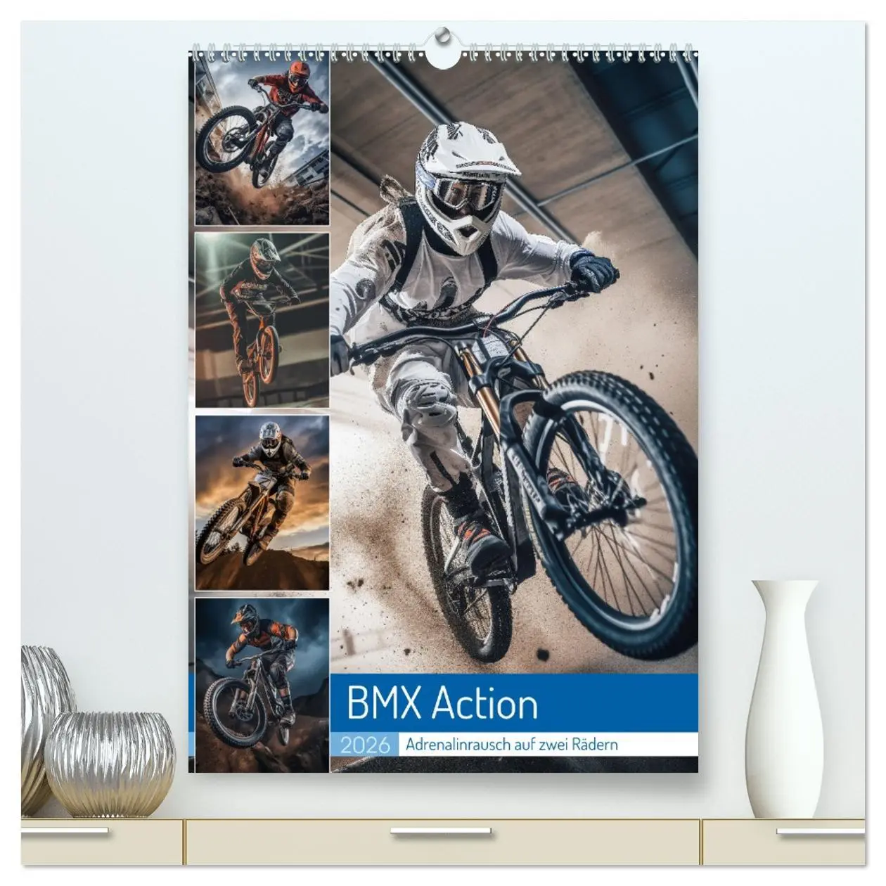 Cover: 9783516282696 | BMX Action (hochwertiger Premium Wandkalender 2026 DIN A2 hoch),...
