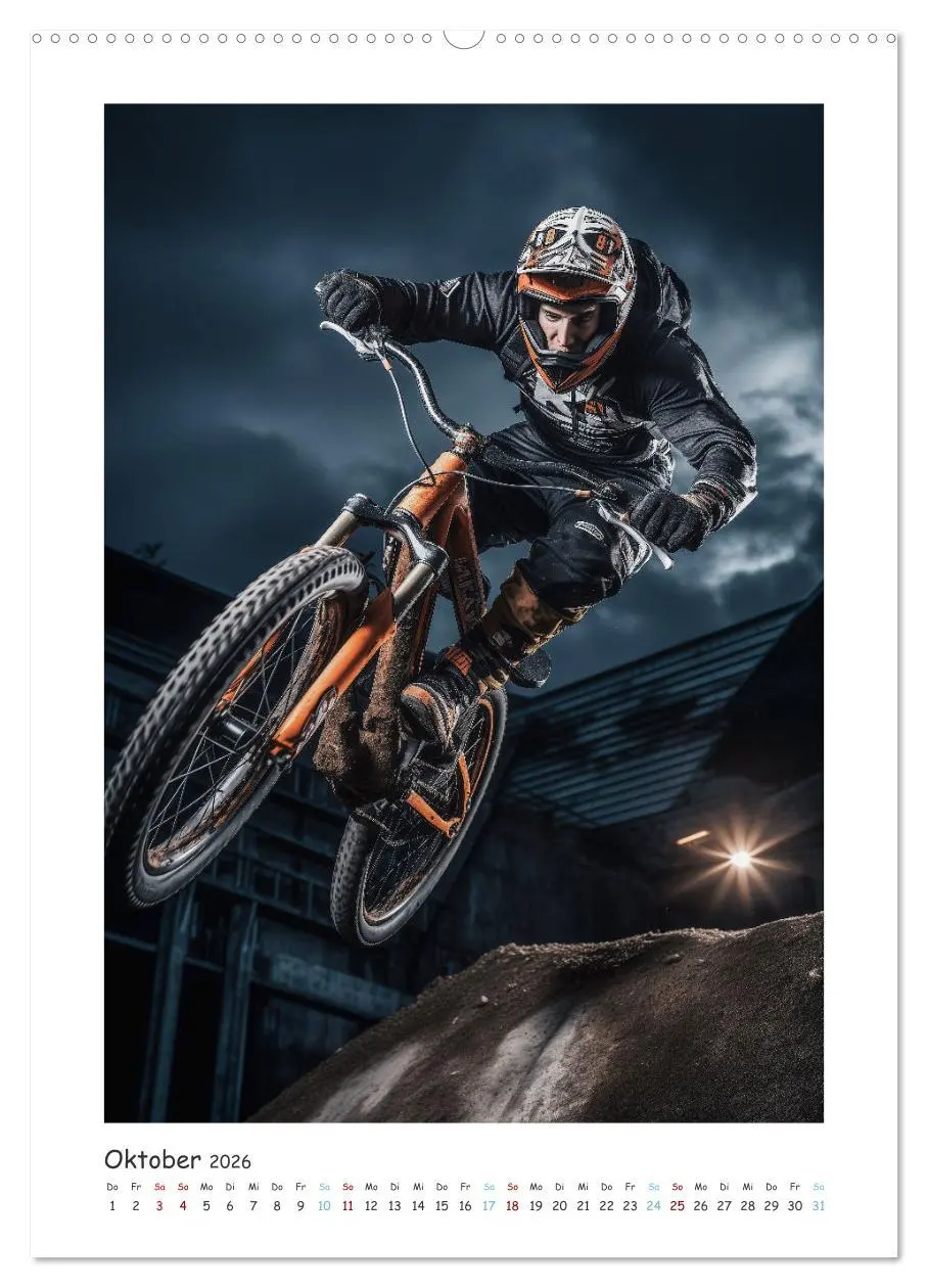 Bild: 9783516282696 | BMX Action (hochwertiger Premium Wandkalender 2026 DIN A2 hoch),...