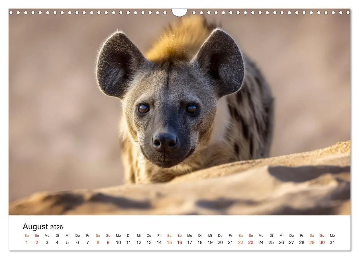 Bild: 9783516732696 | Hyänen - Afrikas geheimnisvolle Jäger (Wandkalender 2026 DIN A3...