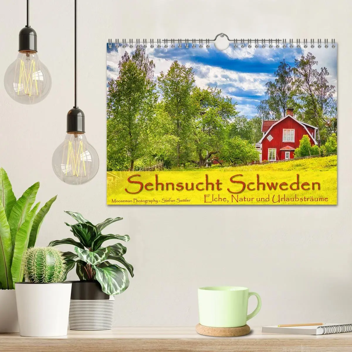 Bild: 9783569752696 | Sehnsucht Schweden - Elche, Natur und Urlaubsträume (Wandkalender...