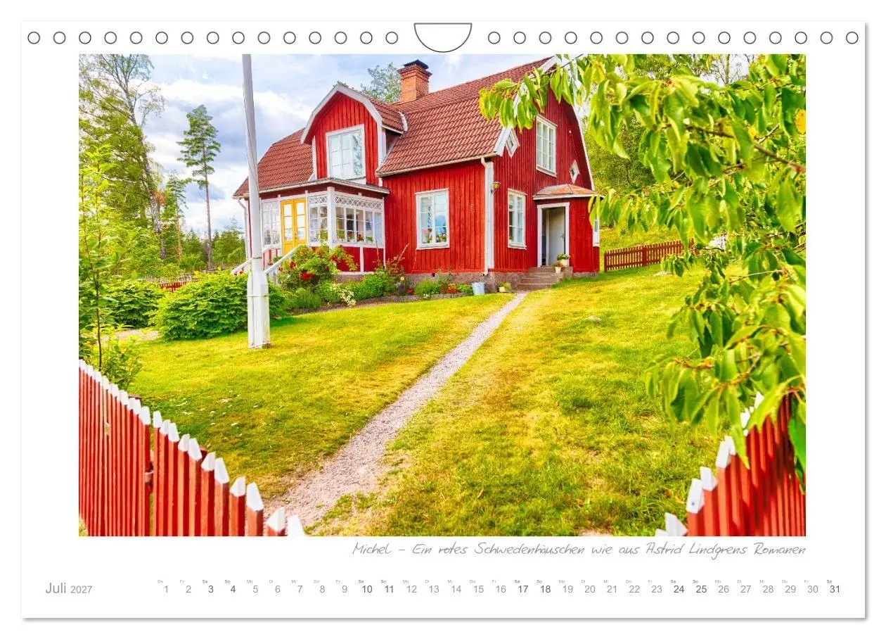 Bild: 9783569752696 | Sehnsucht Schweden - Elche, Natur und Urlaubsträume (Wandkalender...