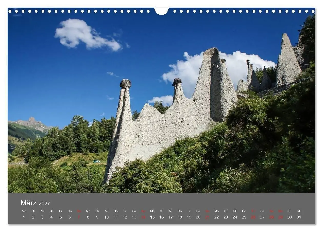 Bild: 9783594022696 | Wallis. Perle der Schweiz (Wandkalender 2027 DIN A3 quer), CALVENDO...