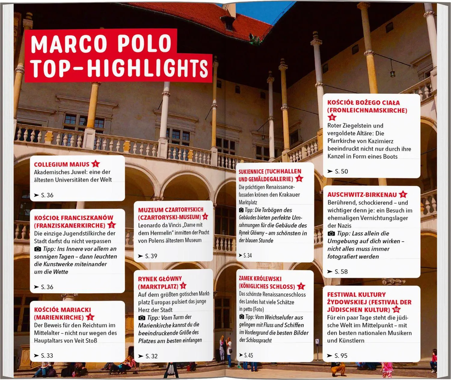 Bild: 9783829742696 | MARCO POLO Reiseführer Krakau | Joanna Tumielewicz (u. a.) | Buch