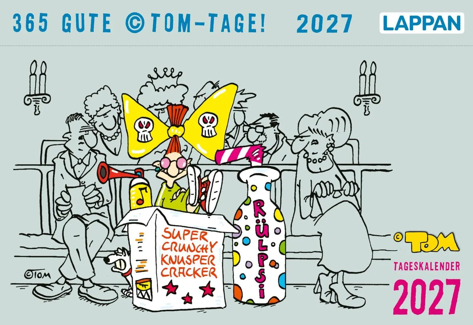 Cover: 9783830322696 | 365 GUTE (c)TOM-TAGE! 2027: Tageskalender | TOM | Kalender | 632 S.