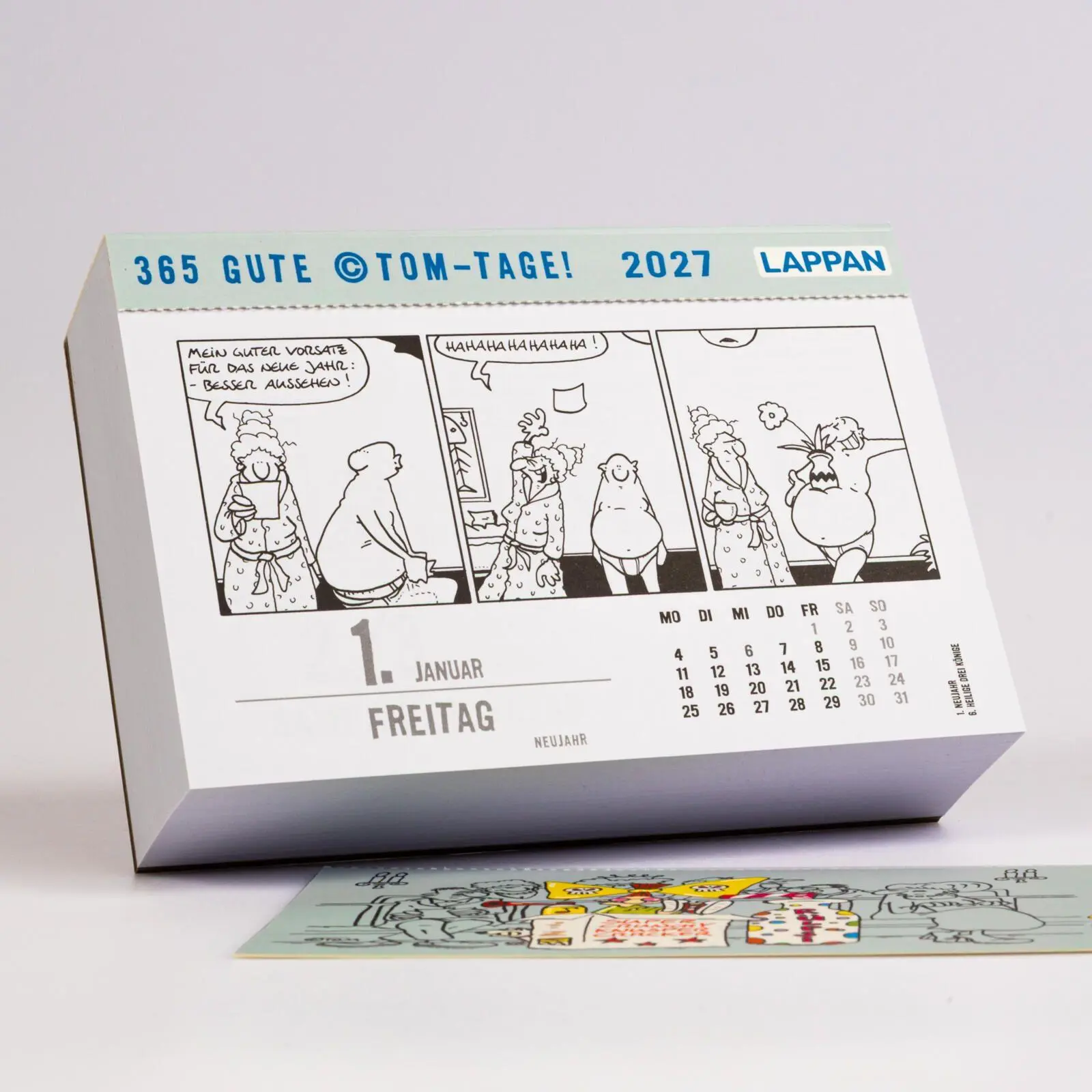 Bild: 9783830322696 | 365 GUTE (c)TOM-TAGE! 2027: Tageskalender | TOM | Kalender | 632 S.