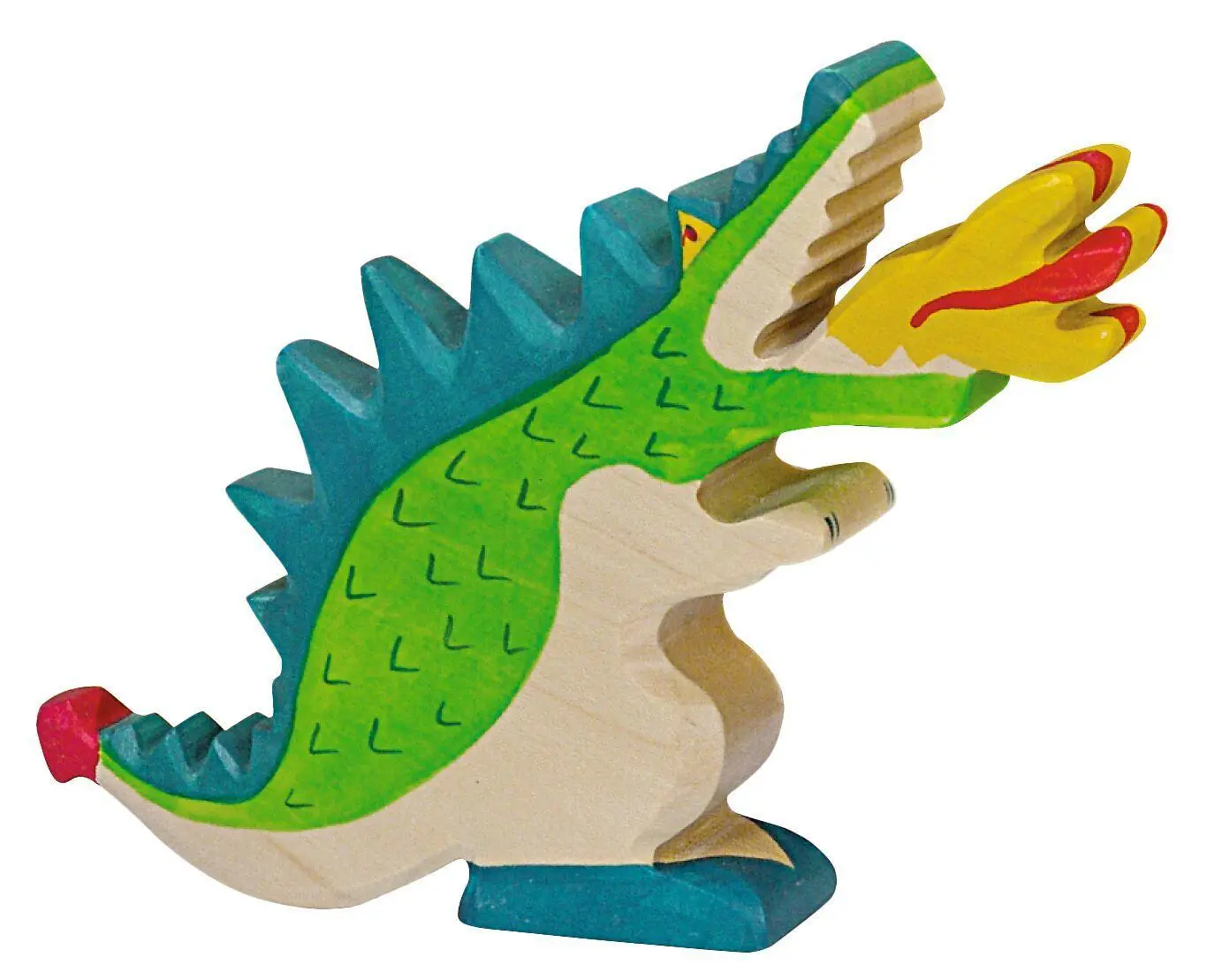 Cover: 4013594802796 | Drache, grün | ca. 19 x 2,8 x 13 cm, Holz, per Stück | 80279 | Deutsch